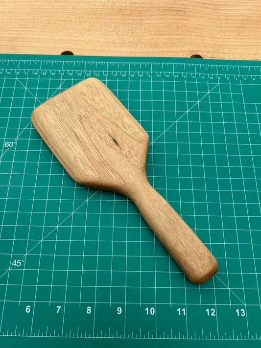 Hairless Harebrush Prototype in Black Walnut